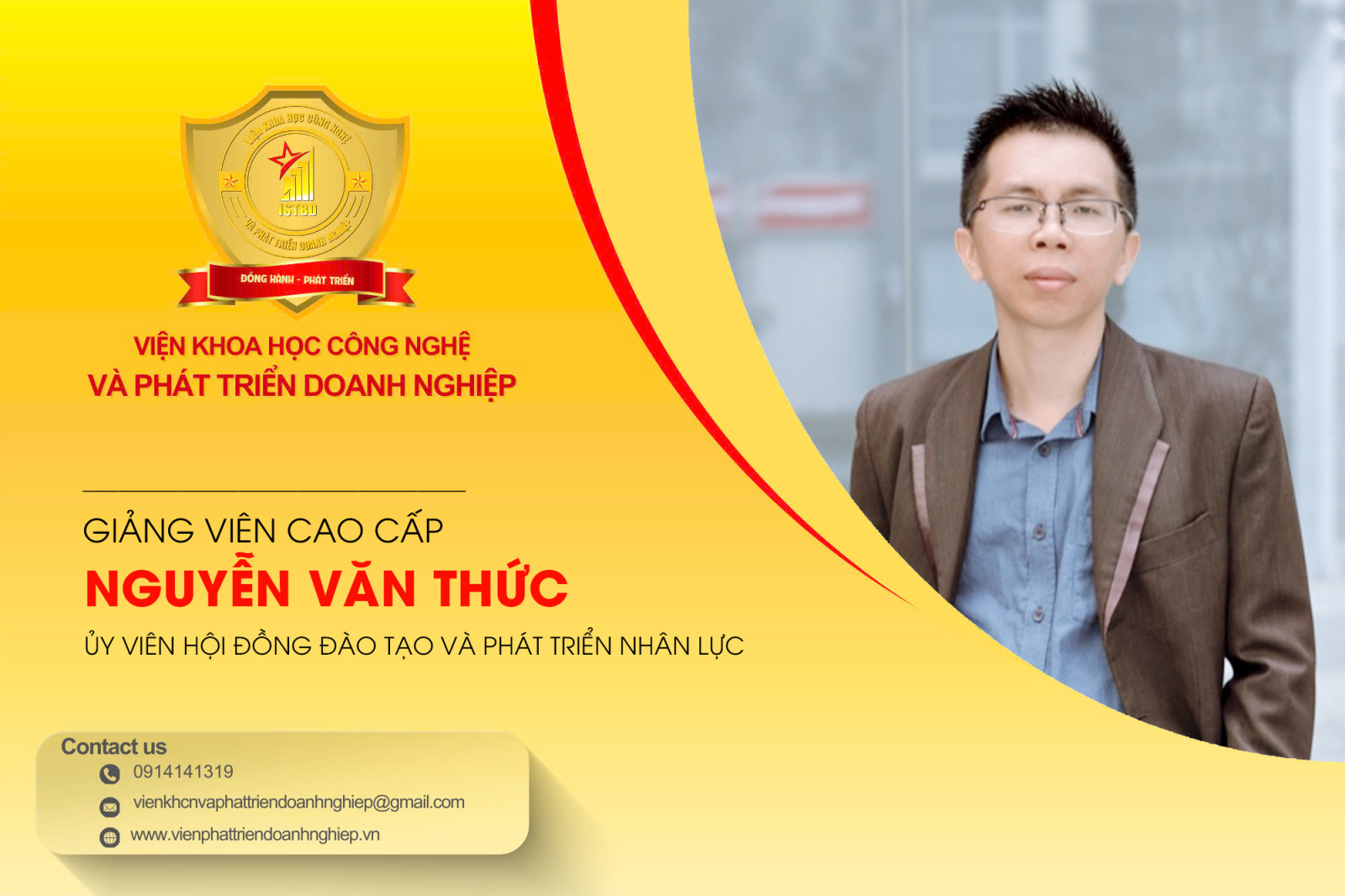 Giảng viên cao cấp  Nguyễn Văn Thức