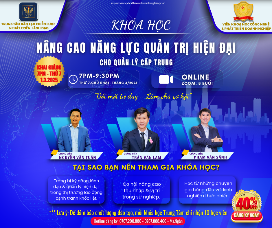 Tuyển Sinh Khóa Học 