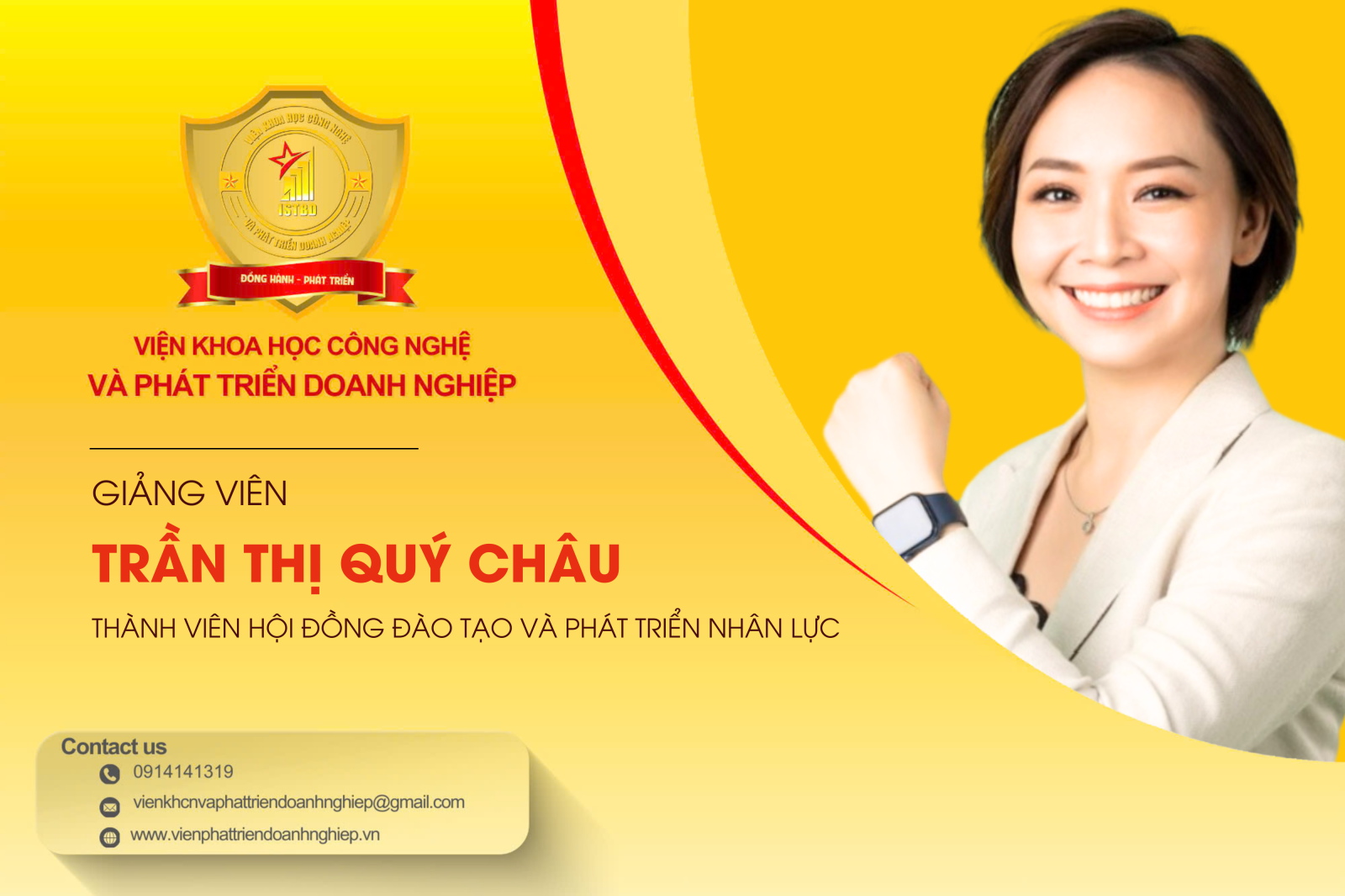 Giảng viên Trần Thị Quý Châu