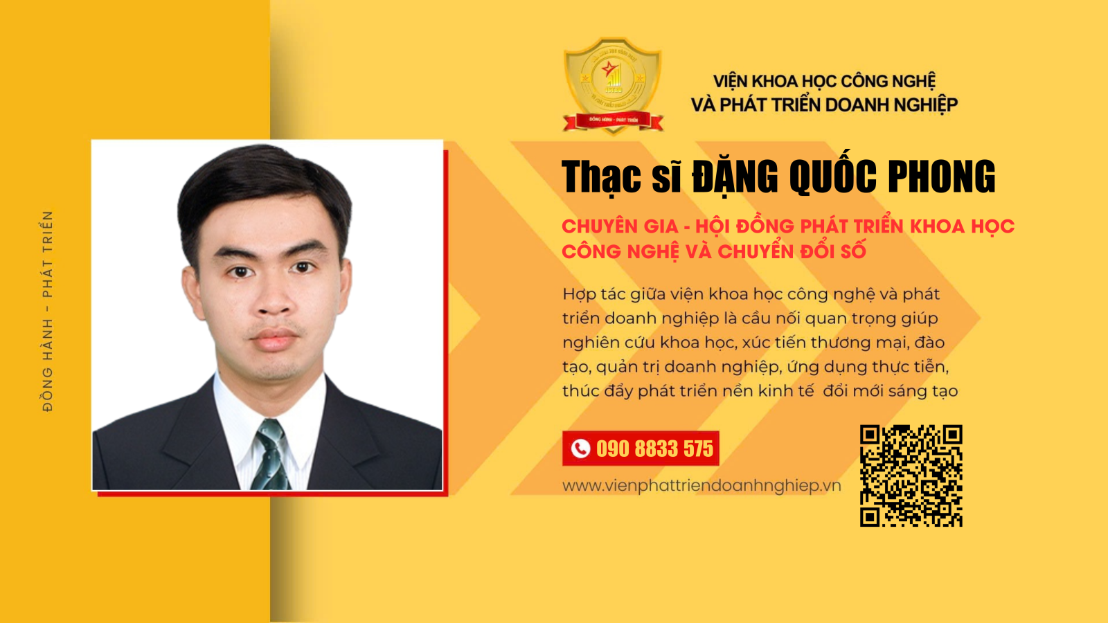 Chuyên gia - Thạc sĩ Đặng Quốc Phong