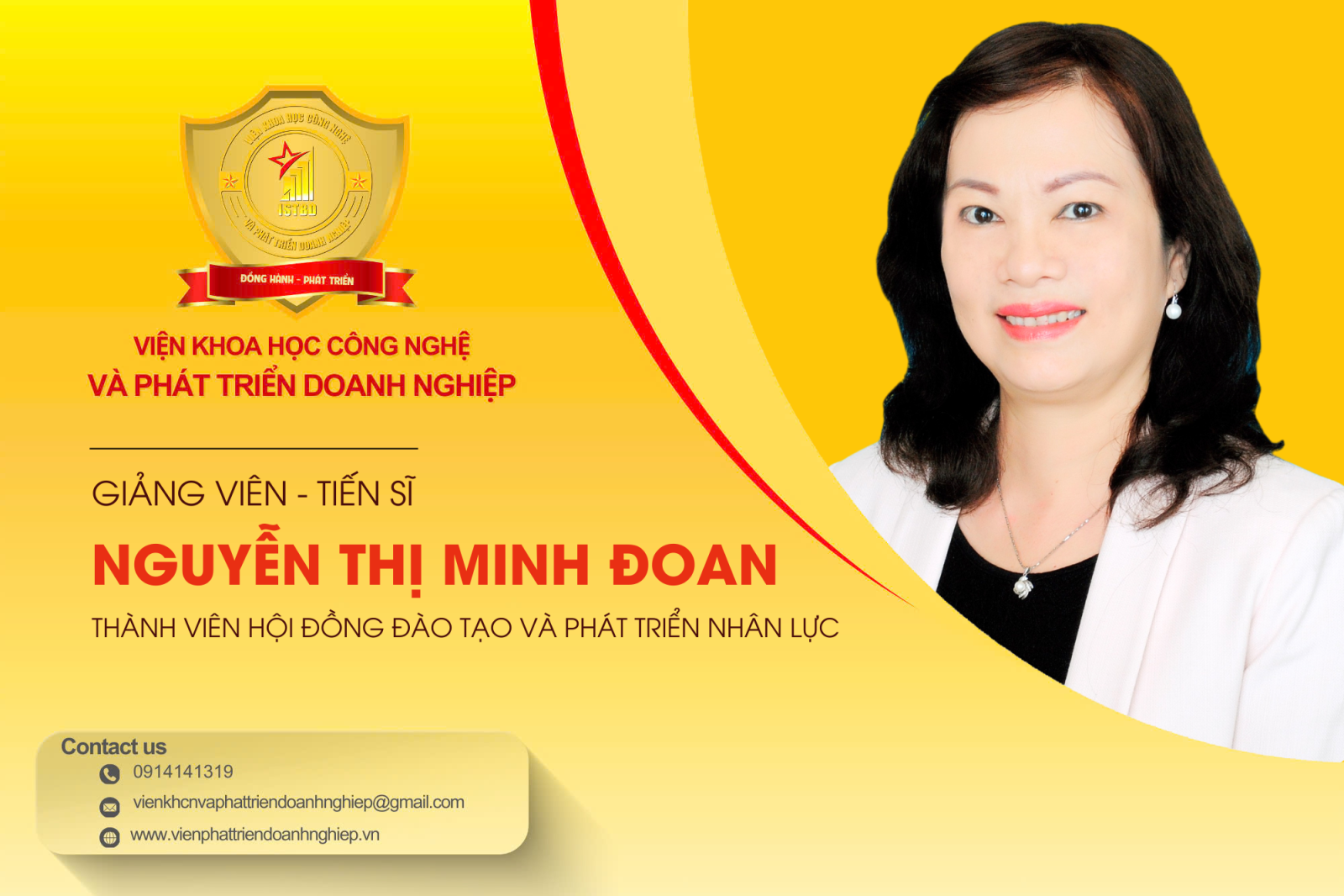 Giảng viên - Tiến sĩ Nguyễn Thị Minh Đoan