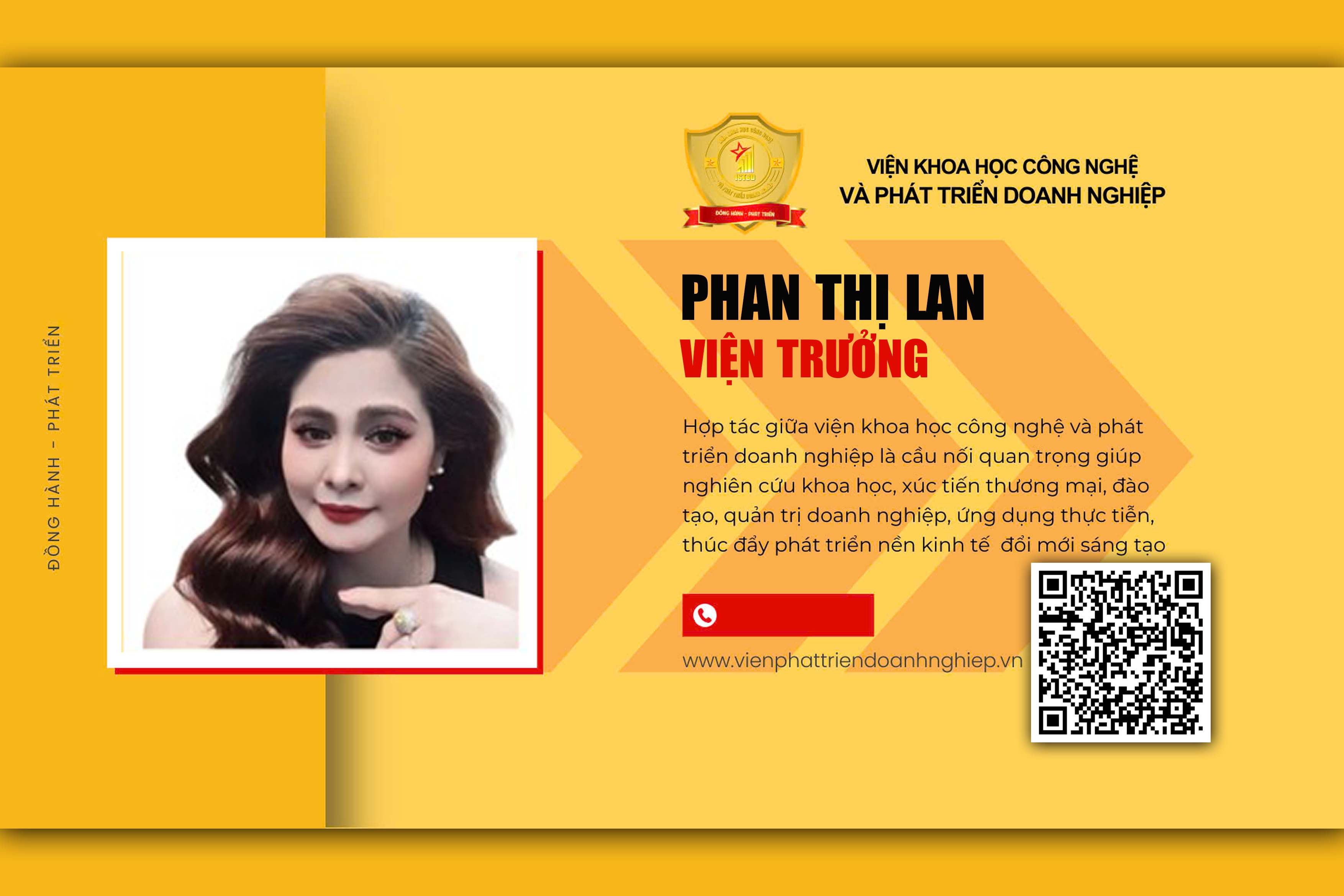 Phó chủ tịch Hội đồng quản lý Phan Thị Lan