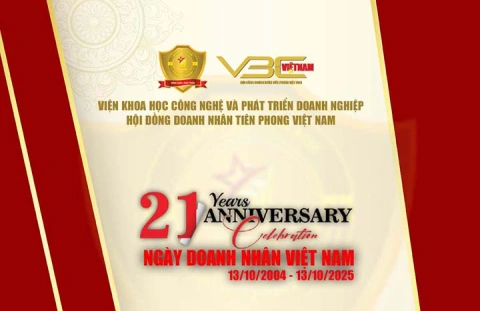 Chúc mừng kỷ niệm 21 năm ngày doanh nhân Việt Nam